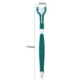 thumbnail image 1 of Cepillo de dientes para mascotas de tres lados Cepillo para perros Herramienta de sarro para mal aliento (Verde oscuro) Likrtyny Para estrenar, 1 of 8