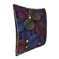 thumbnail image 2 of Kll Colorful Shells Decorative Throw Pillow Covers Velvet Soft For Couch Sofa Bedroom Living Room Outdoor -20"X20", 2 of 8