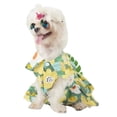 thumbnail image 6 of SPRING PARK Cute Flower Pattern Dog Dress Breathable Pet Clothing Pet Apparel for Puppy Dogs and Cats on Wedding Holiday New Year Spring Summer, 6 of 7