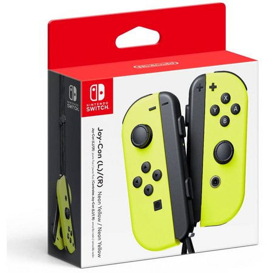 Nintendo Switch Joy-Con Pair, Neon Yellow - image 4 of 4