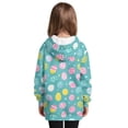 thumbnail image 2 of Xoenoiee Easter Egg Polka Point Print Long Hoodies for Girls Casual Hooded Sweatshirts Dress Oversized Long Sleeve Sweater Shirt Workout Sport Long Pullover with Big Pocket Fall Outfits, 9-10 Years, 2 of 7