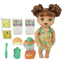 Baby Alive Magical Mixer Baby Doll Tropical Treat Drinks Wets Eats w/Accessories