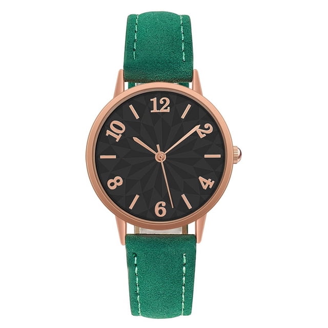 Comercio exterior transfronterizo nuevo reloj de cuarzo con cinturón esmerilado para mujer literal digital árabe en stock al por mayor Reloj