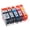 220 221 PGBK BK CMY 5 Pack, variant on PGI220 CLI221 Ink Cartridge Replacement for Canon iP3600 iP4600 iP4700 MX870 MX860 MP620 MP640 MP990 MP560 Printer(5 Pack)