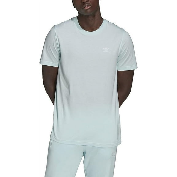 adidas Originals Men's Loungewear Adicolor Essentials Trefoil Tee, Almost Blue, Medium