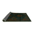 thumbnail image 2 of Ahgly Company Indoor Square Persian Turquoise Blue Traditional Area Rugs, 8' Square, 2 of 4