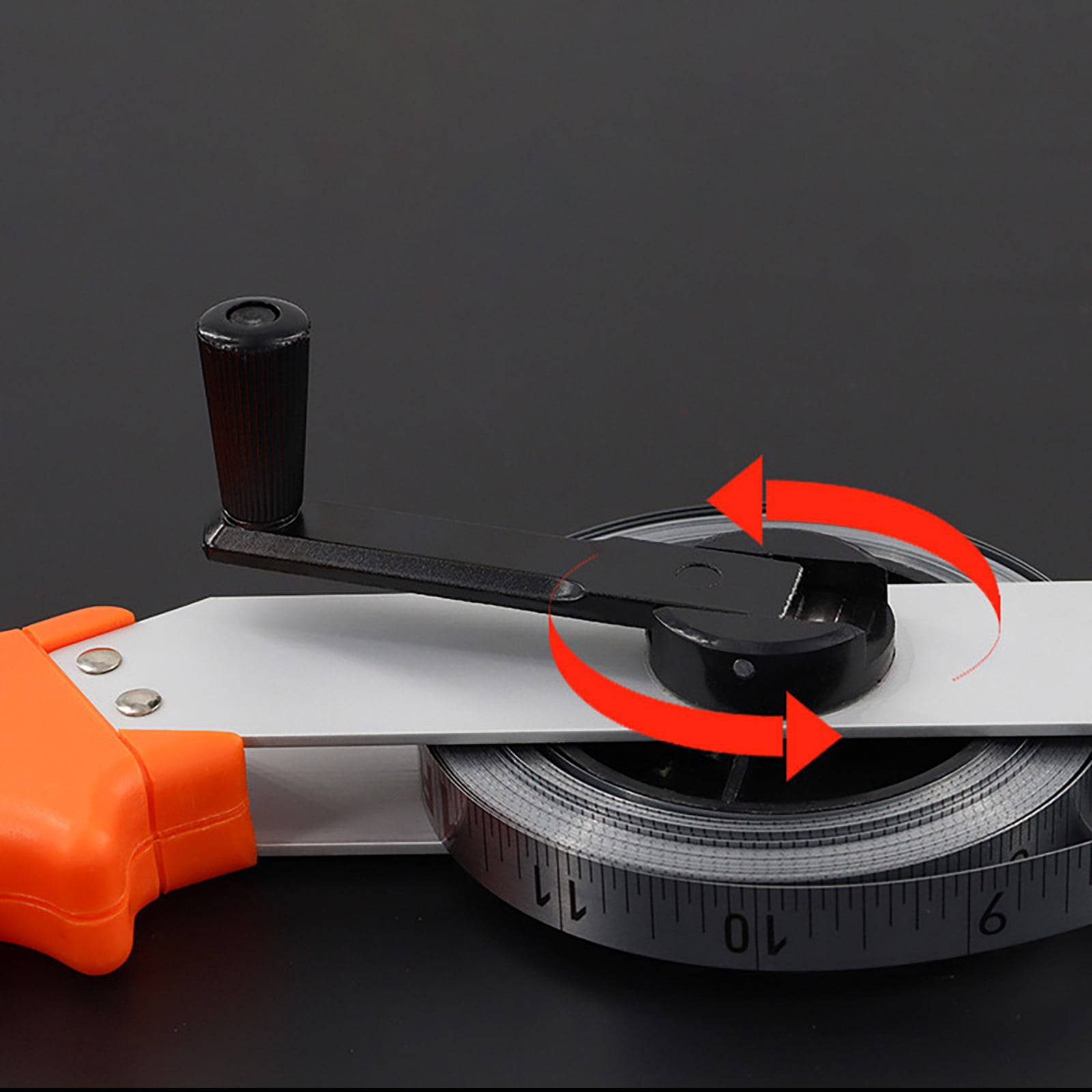 Yoetaun Oil Gauging Tape Sounding Tape Depth Measuring Tool Brass Plumbs Accurate Calibration for Measuring Depth in Tanks Color A