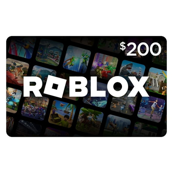 Roblox $200 Digital Gift Card [Includes Free Virtual Item] [Redeem Worldwide]