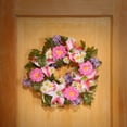 thumbnail image 4 of 18" Daisy and Tiger Lily Wreath, 4 of 4