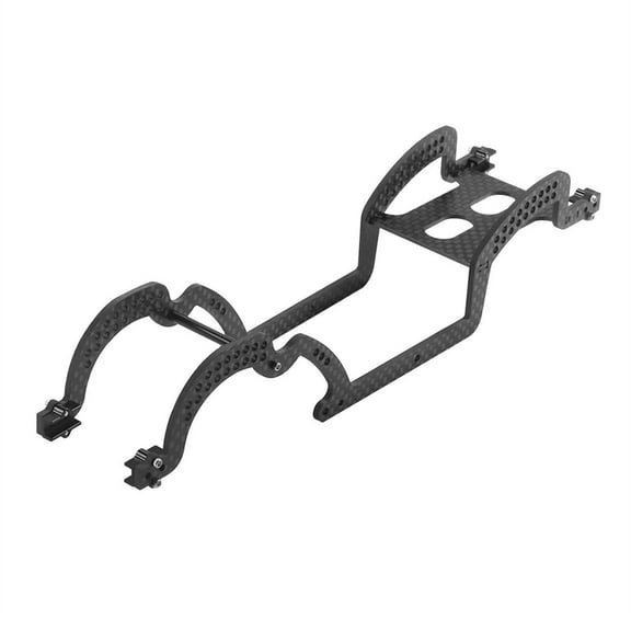 Carbon Fiber Chassis Kit LCG Frame Girder for Traxxas TRX4M for Defender Crawler RC Car Accessories