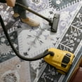 thumbnail image 5 of Balacho Floral Mosaic Boho Patchwork Quilted Faux Wool Area Rug, 4' x 6', Gray, 5 of 8