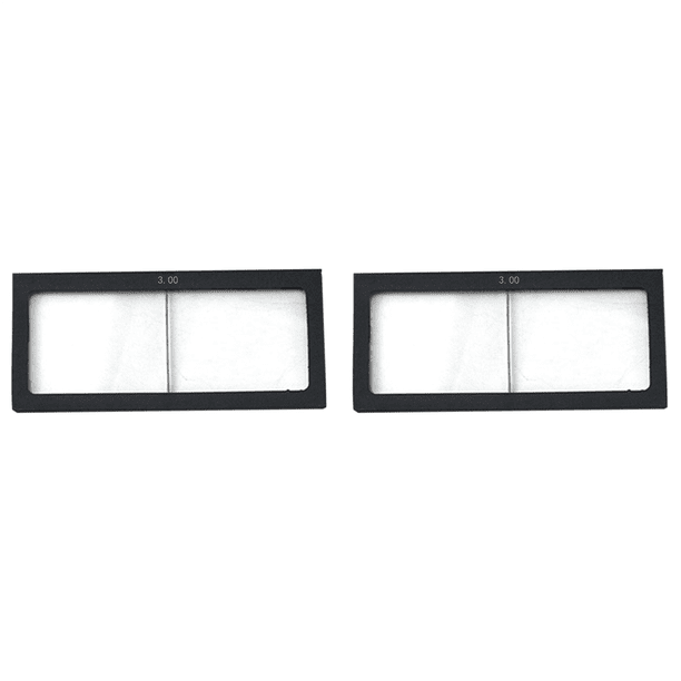 2X 3 Dioptrías Vidrio de Máscara de Casco de Soldadura Lente de la Lupa Protección para los Ojos Gafas de Soldador