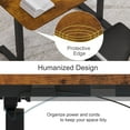 thumbnail image 4 of Furmax 40" x 24" Home Office Electric Height Adjustable Standing Desk, 4 of 7