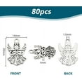 thumbnail image 5 of Angel Charm Pendants Tibetan Style Fairy Angel Pendants Bulk Easter Antique Angel Charms Angel Dangle Charms, 5 of 9