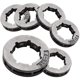 thumbnail image 3 of 6Pcs Sprocket Drive Rim (.325 Inch) 19MM Small Spline 7T for 501 45 74-02, 501457402, for 11892 Chainsaw, 3 of 5