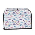 thumbnail image 2 of Yiaed Dinosaur Print Two Slice Bread Machine Cover, Universal Size Kitchen Appliance Cover for Bread Machine,Bread Machine Cover, 2 of 7