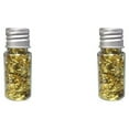 thumbnail image 4 of Advancent Lámina dorada copos de joyería que hace la hoja metálica decorativa arte imitación artesanía de oro decoración accesorios para No.01 2piezas, 4 of 6