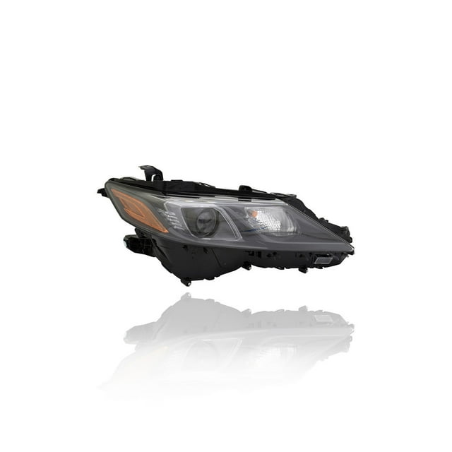 Headlight Assembly - Compatible/Replacement for '20-22 Toyota Camry/Hybrid SE/Nightshade/TRD - Bi-LED Without LED Daytime Running Lamp, Black Interior - Right Hand - Passenger - 8111006F60 - CAPA