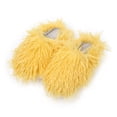 thumbnail image 6 of Women's Curly Furry Slippers, Indoor Thermal Cozy Fuzzy Shoes, Warm Bedroom Floor Plush Slippers With Non-slip Sole, 6 of 8