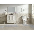 thumbnail image 2 of Garland Rug Sedona Washable Bath Rug Set, 4 Piece Set (2 Bath Rugs, Contour Rug, Runner Rug) Silver, 2 of 6