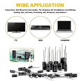 thumbnail image 3 of 500x 24 Types Electrolyte Capacitor Capacitors Assortment 0.1-1000UF Set, 3 of 5