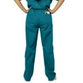 thumbnail image 2 of Panda Uniform by HeedFit Women’s Low Rise Medical Scrub Pants Teal 10XL, 2 of 3