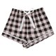 thumbnail image 1 of Krdevn Women's Plaid Pajama Shorts - Summer Drawstring Lounge Shorts for Home Comfort,Size M, 1 of 3