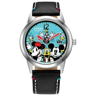 ＭＩＣＫＥＹ MK−565E Citizen Men's Eco-Drive Mickey Mouse Tee Time Golfing Watch