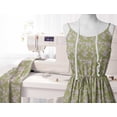 thumbnail image 4 of Soimoi Japan Crepe Satin Green Fabric By the Yard - 54 Inch Wide - Florals, Leaves Print Fabric - Elegant & Beautiful Patterns for Fashion and Home Decor Printed Fabric, 4 of 6