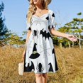 thumbnail image 4 of Vestido de manga corta The Hangover, ropa de mujer, vestidos de fiesta 2025, vestidos de mujer, mono de verano para mujer, vestido, 4 of 7