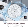 thumbnail image 5 of Vegetable Washing Machine Household Sink Dishwasher Device A, 5 of 5
