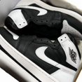 thumbnail image 3 of A i r-Jor-dan N I-K-E1 Retro High OG Black / White FD1437-010 Kid's US3.5Y-7Y NEW, 3 of 6