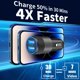 thumbnail image 3 of Cargador para auto Rombica 4.8 A con doble USB y 2 cables Lightning, 3 of 9