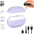 thumbnail image 1 of Vueeze EasyclipsSmart Nail Clipper,glosrity Automatic Electric Nail File,3 in 1 Electric Nail Trimmer and File,with Storage & Light for Seniors Thick Toenails,Rechargeable, 1 of 7