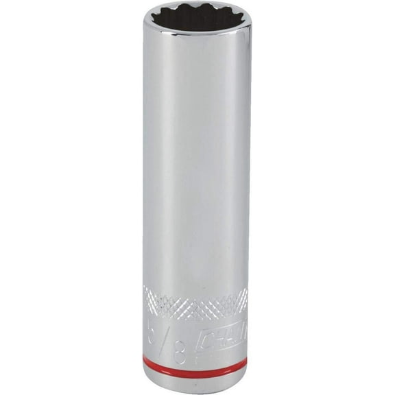 Channellock Products 1/2" Drive 5/8" 12-Point Deep Standard Socket