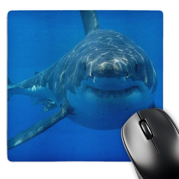 3dRose, Underwater Great White Shark, MousePad