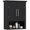 Black, variant on kleankin Bathroom Wall Cabinet Medicine Cabinet with Shelf, Black