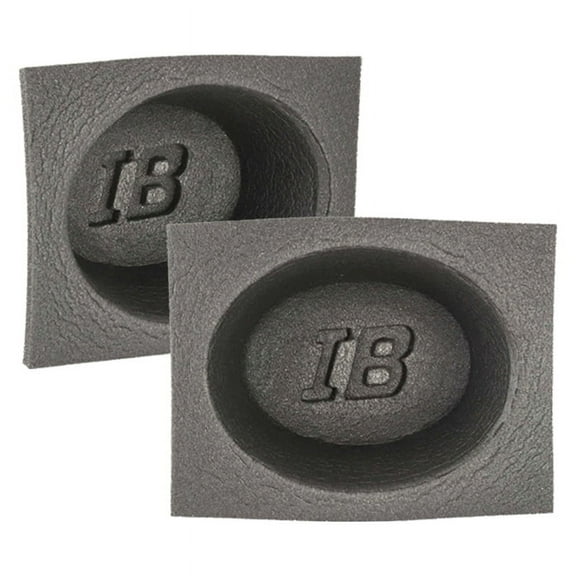Metra Install Bay IBBAF46 4x6" Oval Acoustic Speaker Baffles, Waterproof Foam, 2 Count