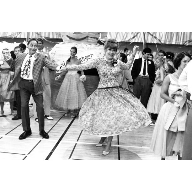 Sid Caesar and Eve Arden in Grease dance routine between Calhoun & Principal McGee 24x36 Poster