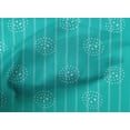 thumbnail image 4 of oneOone Organic Cotton Voile Fabric Dot & Stripe Block Printed Fabric 1 Yard 42 Inch Wide, 4 of 4