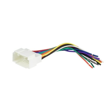 Scosche HA08B Aftermarket Radio Wiring Harness for Select 1998-11 Acura and Honda