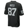 thumbnail image 3 of Men's Nike Michael Mayer Black Las Vegas Raiders  Game Jersey, 3 of 6