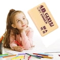 thumbnail image 2 of 4B Pencil Eraser, 1.02X0.67 inch Rectangular Rubber Eraser, Smudge‑Resistant Art Eraser, Clean Wipe Sketch Eraser, Non‑Residue Drawing Eraser, Soft Graphite Eraser for Drafting and Sketching, 2 of 7