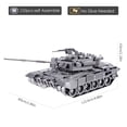 thumbnail image 4 of Puzzle de metal 3D Piececool Military Tank T-90A, 150 unidades, 4 of 8