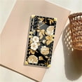 thumbnail image 7 of FKBRCL4U Compatible with Samsung Galaxy S23 Plus Case, Blooming Rose Golden Flower Luxury Golden Decoration for Girl Women Soft TPU Shockproof Protective Hard PC Back, 7 of 7