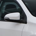 thumbnail image 4 of White Shockproof Sporty Outer Mirror Cover Rearview Wing Mirror Cap for Vehicle, 4 of 7