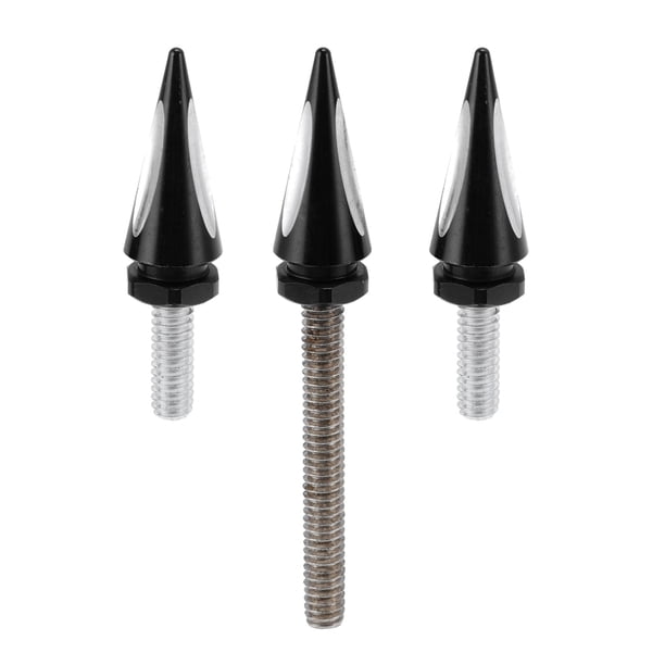 Pernos de parabrisas Unique Bargains para Harley Davidson Touring Electra Glide/ Ultra 2014-2024 1 perno largo 2 pernos cortos aleación de aluminio negro
