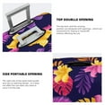 thumbnail image 5 of Gaeub Purple Flower Elastic Luggage Cover with Concealed Zipper Dust-Proof Luggage Cover Protector - 18-32 inch - Large, 5 of 9