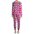 thumbnail image 3 of Eeyore Women's and Women's Plus 3-Piece Giftable Pajama Set with Socks, 3 of 6