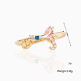 thumbnail image 2 of Bagues Animaux Marins pour Femmes Zircon Coloré Sterling, 2 of 5